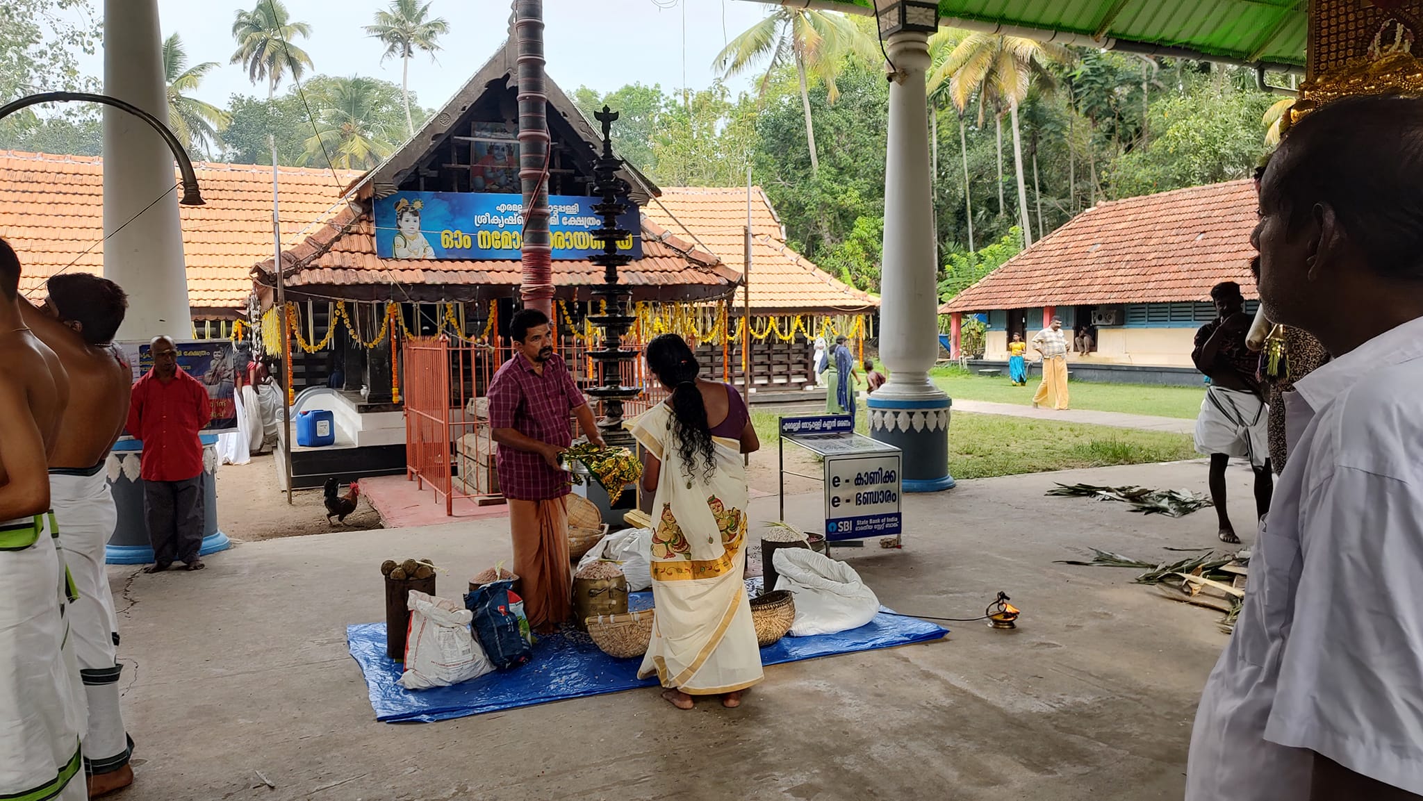 Thottappally Sree Krishnaswami  Temple in Kerala