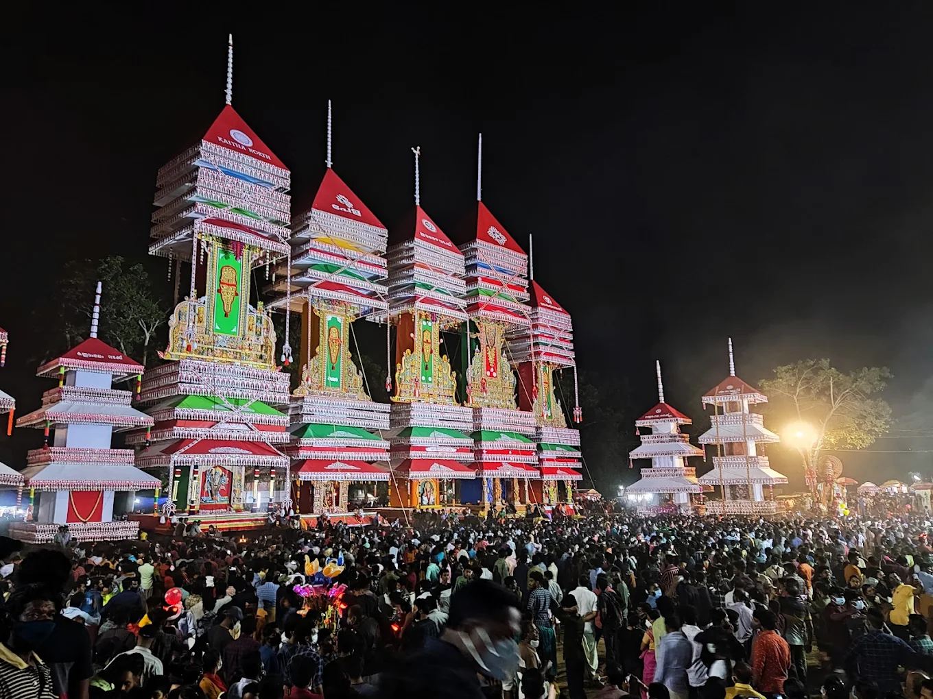 Idol at Chettikulangara Bhagavathi Temple
