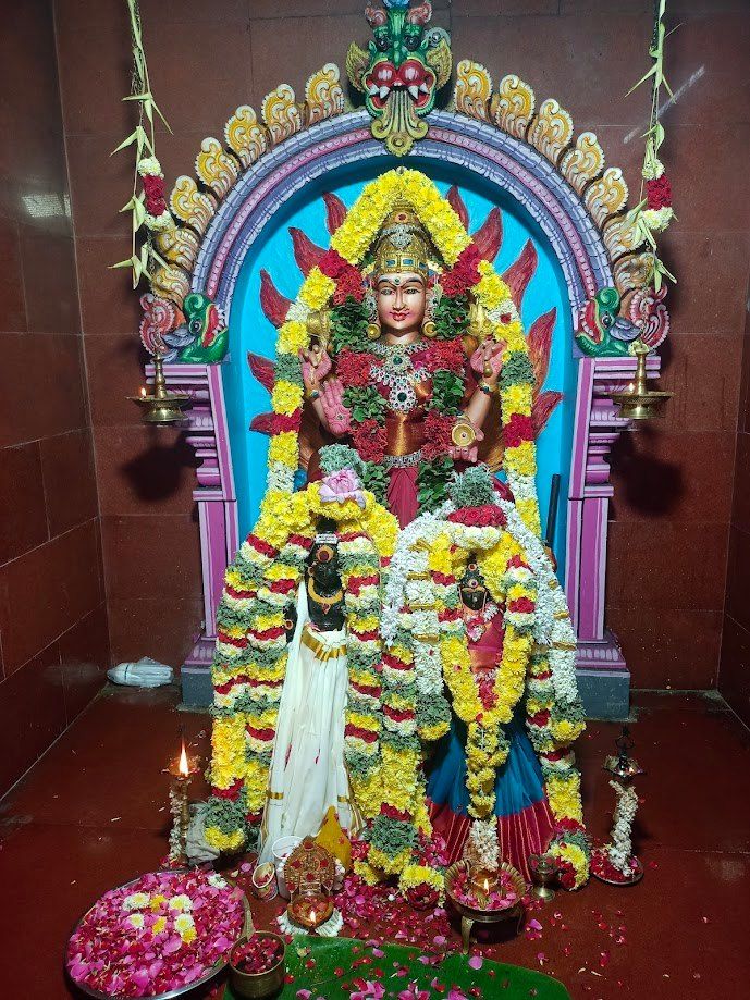Madathil Bhagavathi Temple entrance view