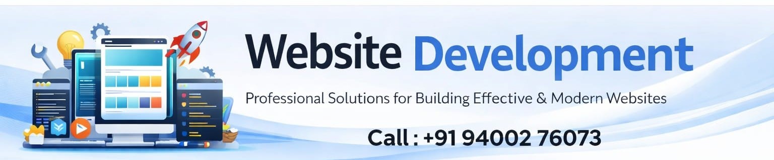 Footer Advt for Web Promotion