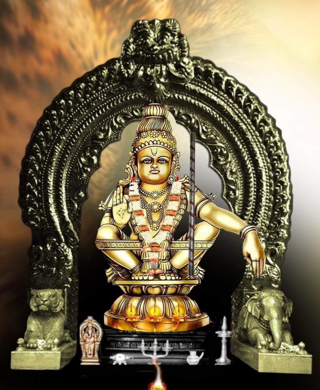 ശ്രീധര്‍മ്മശാസ്തൃസ്തുതി ദശകം Sree Dharmasastha Stuti Dasakam