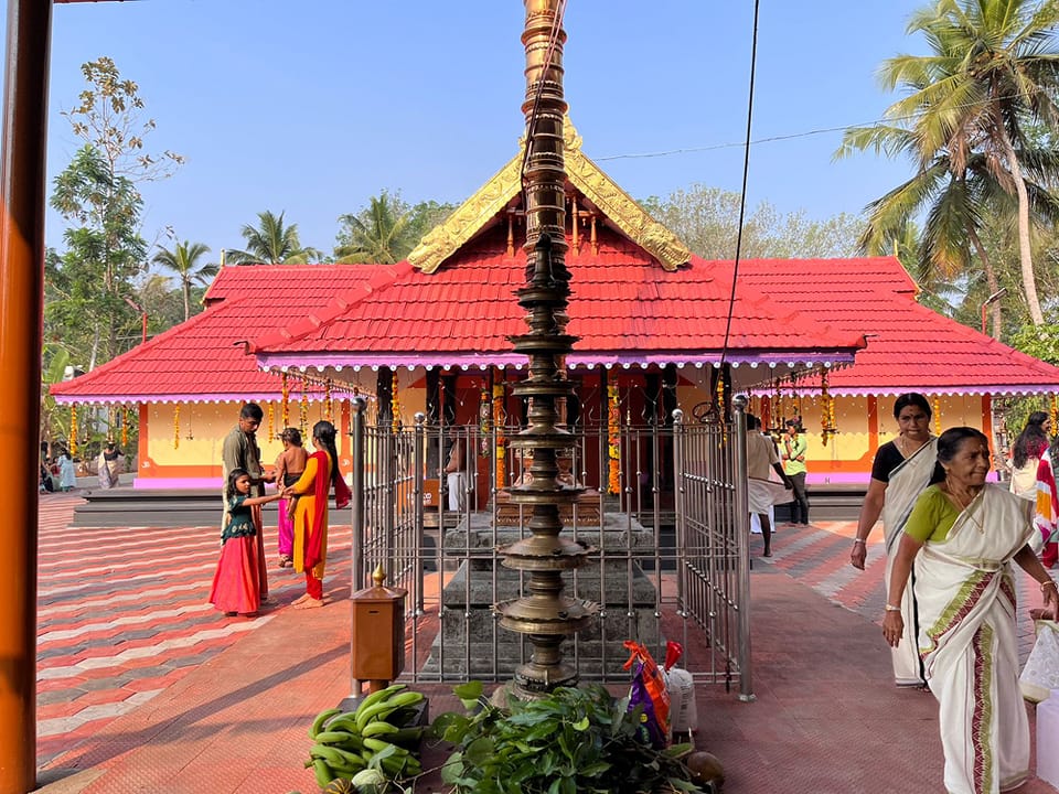 Mattakuzhi Shiva Parvathy Temple in Kerala