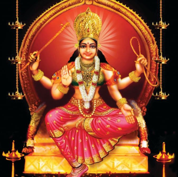 Vellam Bhagavathi is an Shakthi god in Hinduism