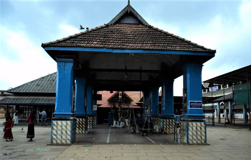 Chottanikkara Bhagavathy Temple
 with traditional Kerala