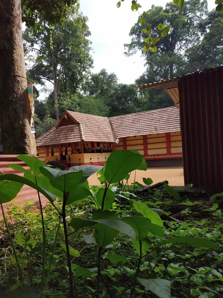 Goddess Bhagavathy shrine at Iringole Temple spiritual pilgrimage site in Kerala