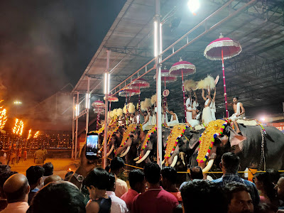 Annual Festival Dakshina Mookambika Temple  North Paravoor Ernakulam Kerala