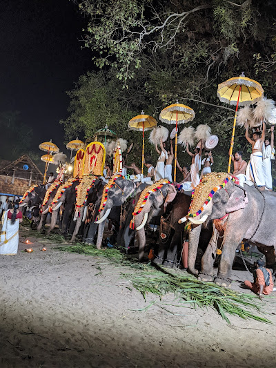 Thiruvutsavam Thirunettoor Mahadeva Temple Ernakulam Kerala