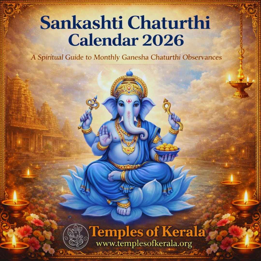 Sankashti Chaturthi 2026 calendar with auspicious dates for Lord Ganesha worship