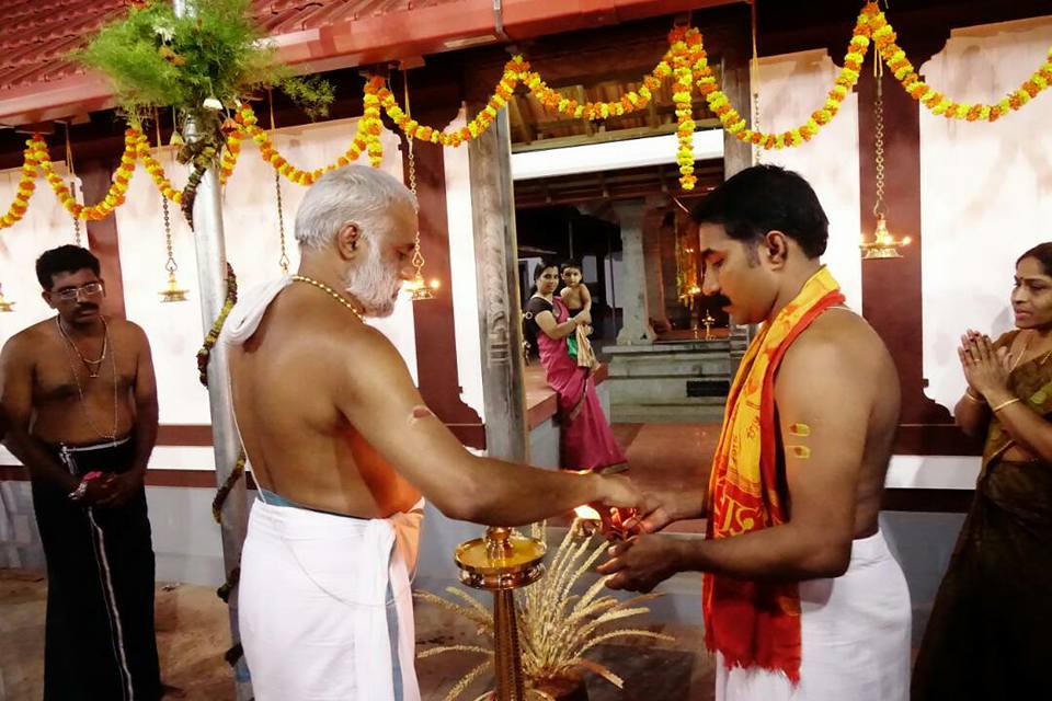 Vallangad Sree Krishna temple kannur