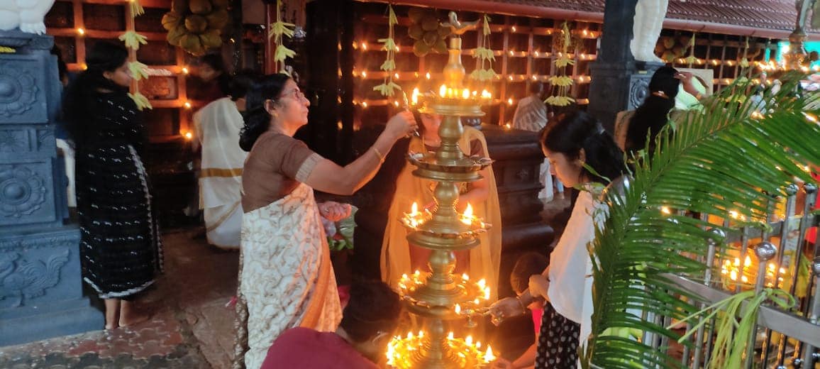 Images of kannur Thattiyode Sri Maha Vishnu Temple