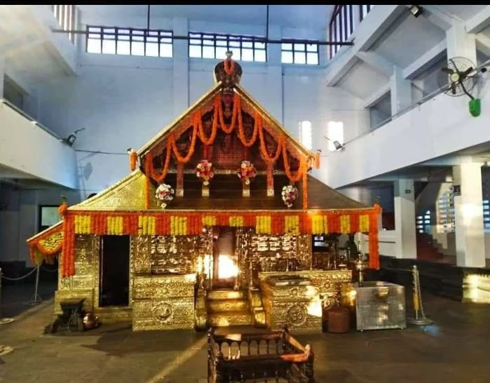 Sacred temple pond at Parassinikadavu Sri Muthappan Temple