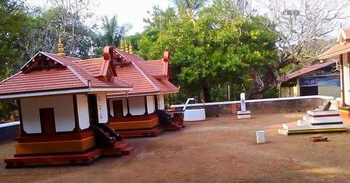 Kavinisseri Koovaprath Kavu Temple in Kerala