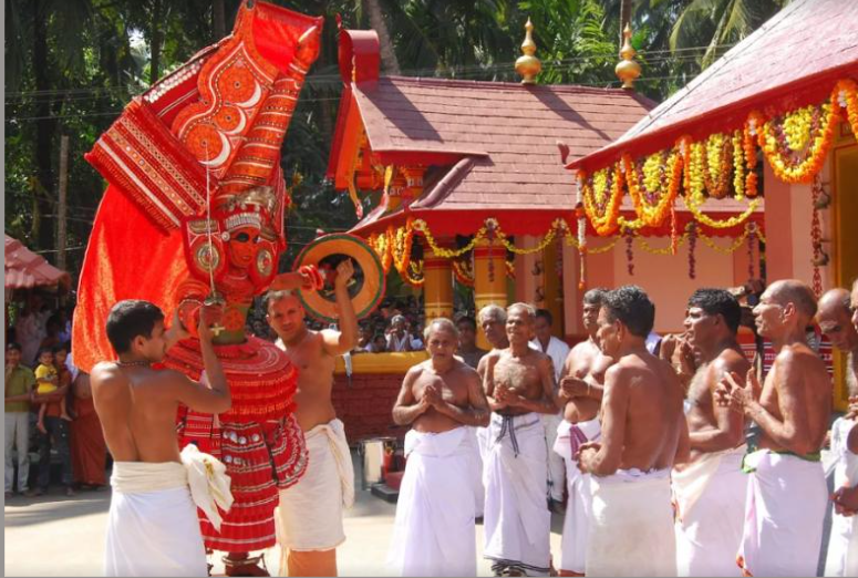 Pattu Mahotsavam Sri Punnakkal Bhagavathy Temple Manikoth Kasargod Kerala