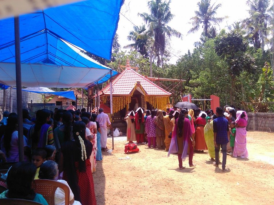 VelIyil  Sree bhadra devi Temple in Kerala