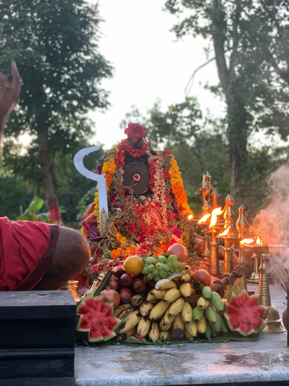 Kallikkadu Sree Bhadrakali Kavu is an Shakthi devi in Hinduism