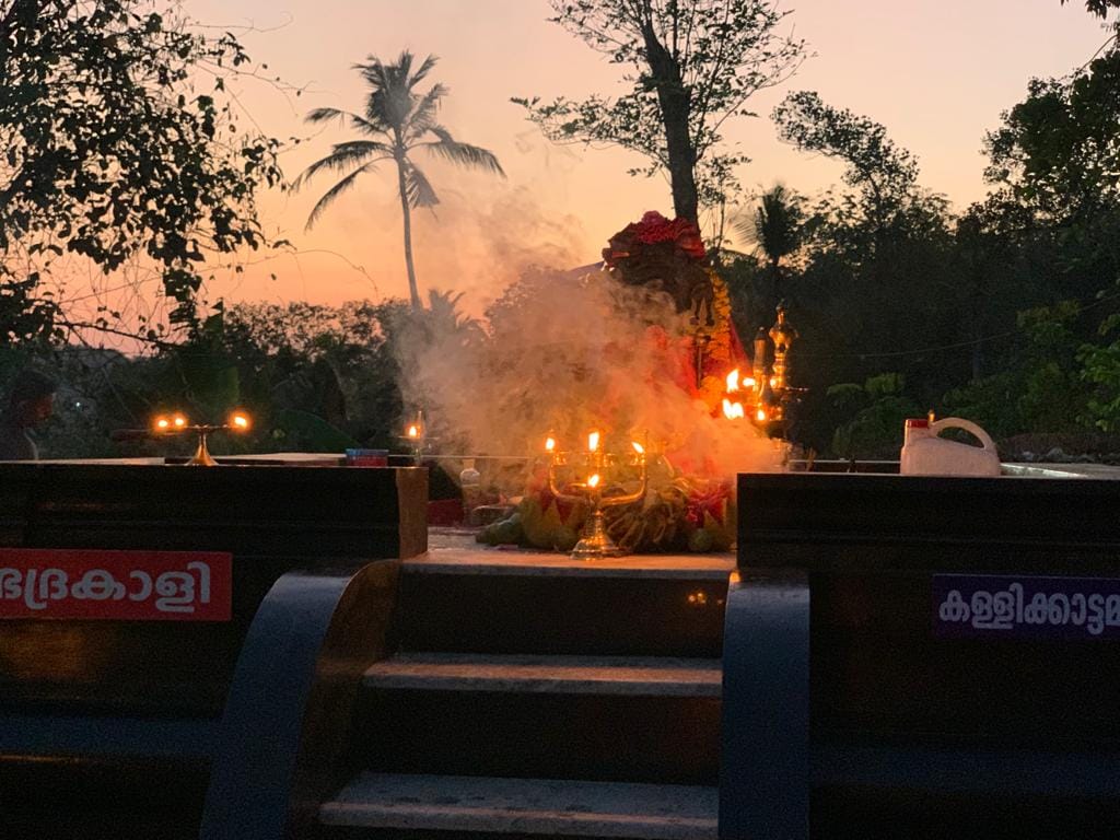 Kallikkadu Sree Bhadrakali Kavu Temple in Kerala