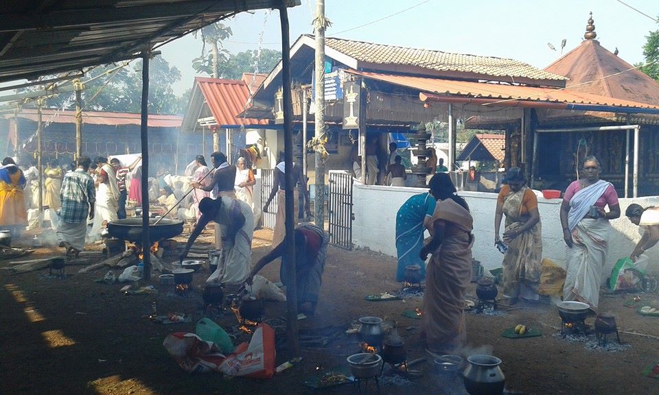 Images of kollam Thengamanmadom Sree Bhuvanaswaridevi  krishna Temple