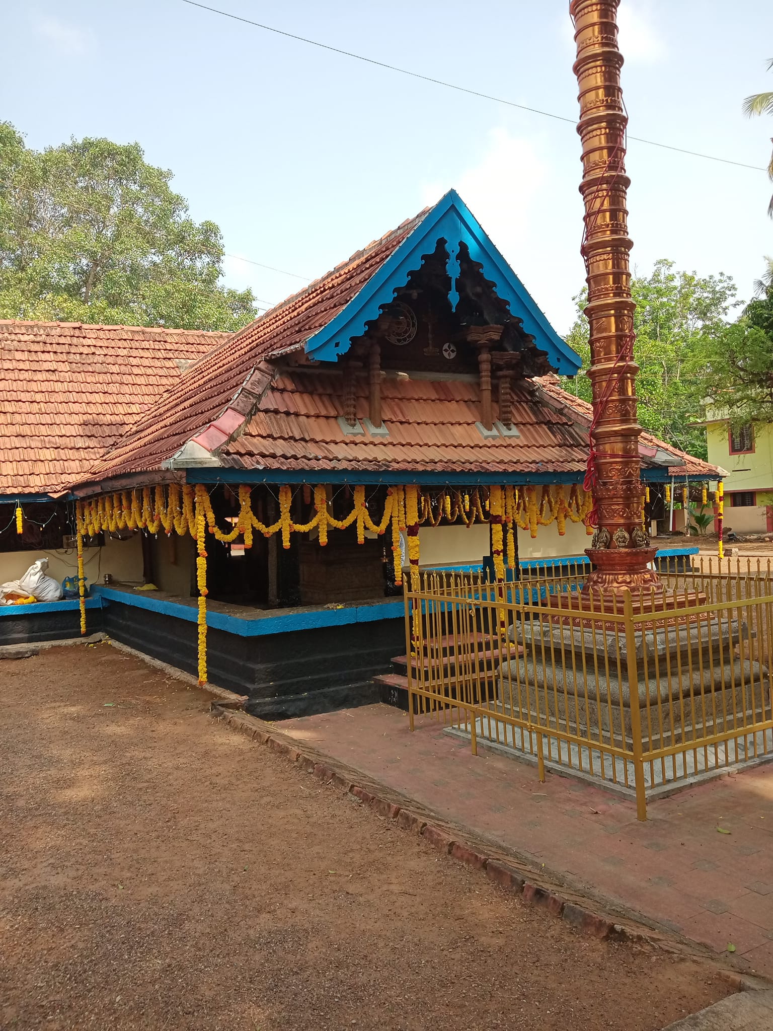 Adissamangalam Maha Vishnu   Temple in Kerala