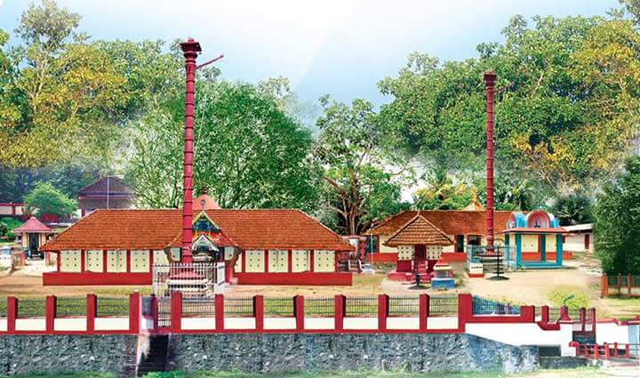 Veliyam Anchumoorthi Temple kollam