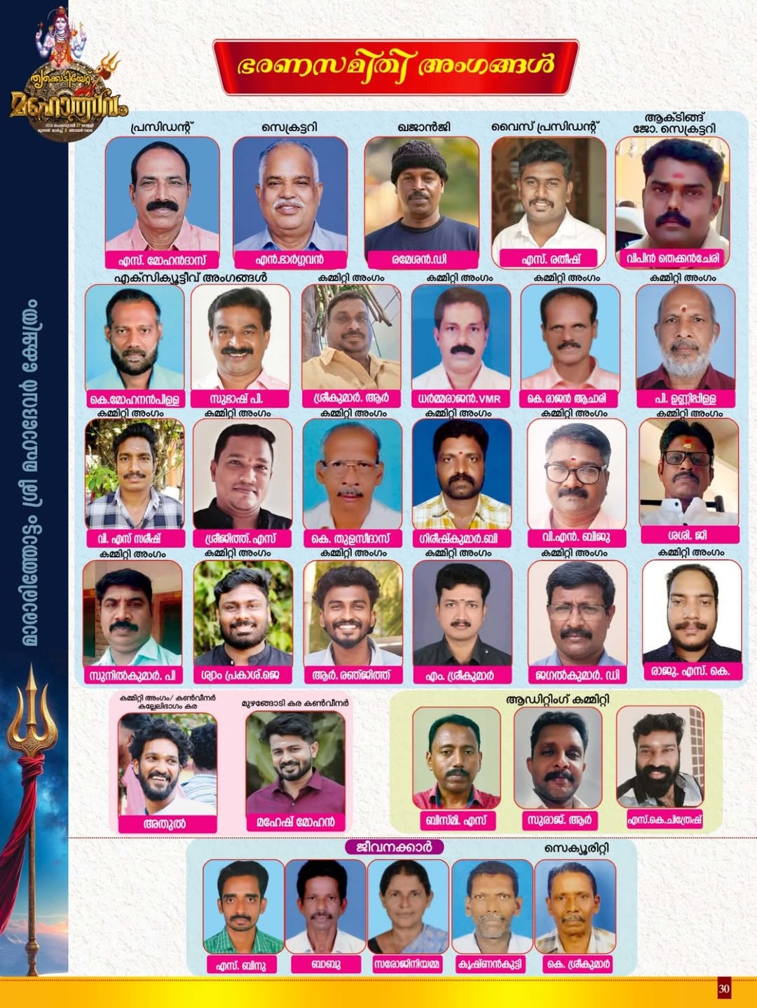 Evening Deeparadhana at Mararittottam Mahadevar Temple Festival 2026