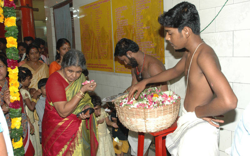 Makaravilaku at Sree Umamaheshwara Swami Temple Kollam Kerala