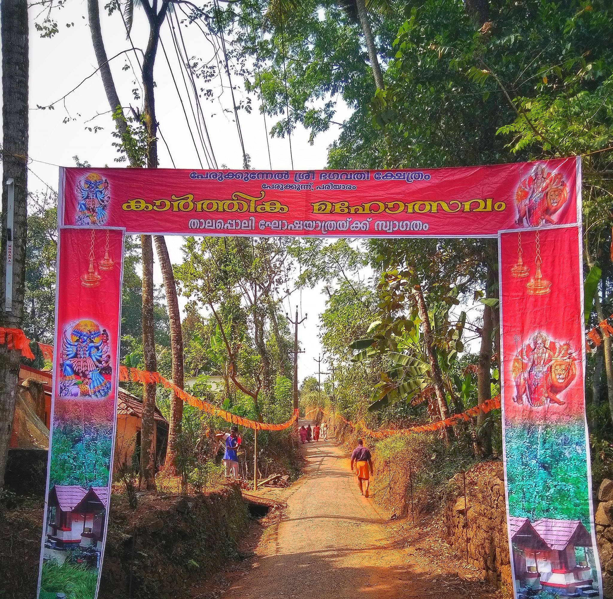 Perukunnel Sree Bhagavathy Temple Temple in Kerala