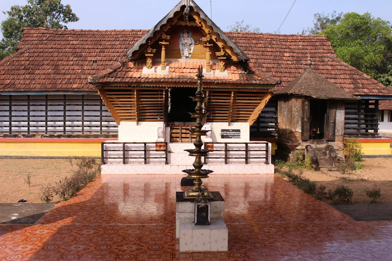 Adithyapuram Suryadeva Temple Kottayam entrance view