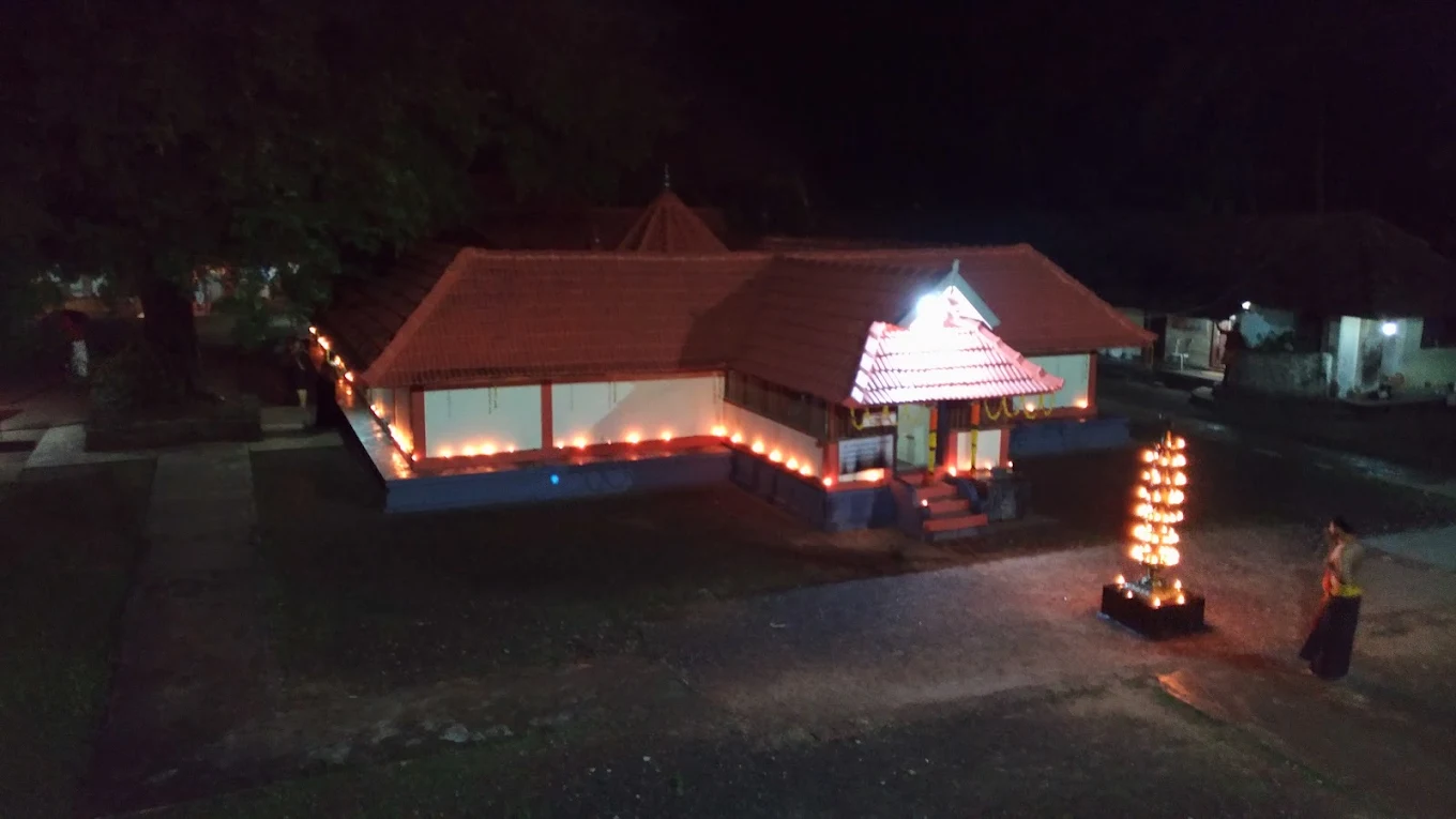 Devotees at Adithyapuram Suryadeva Temple Kottayam