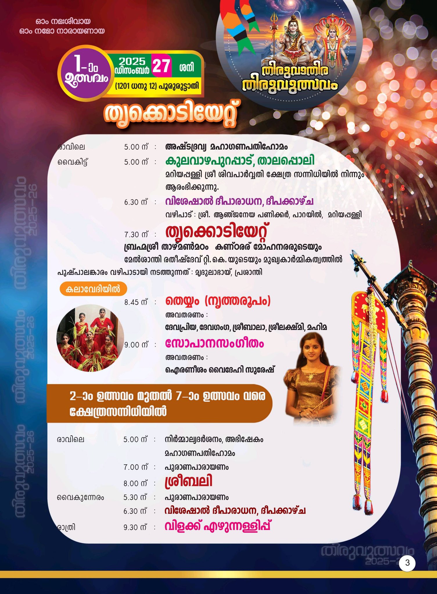Temple festival Kerala