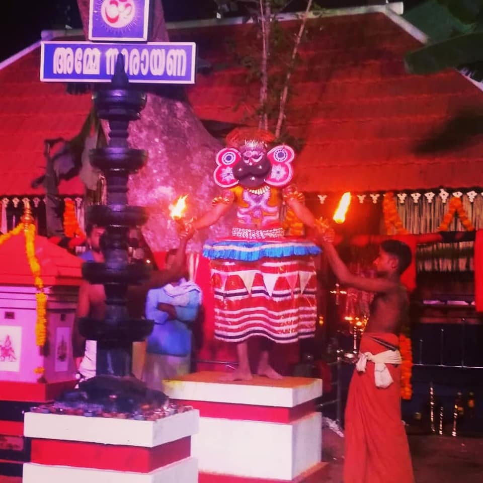 Alangot Sri Nagakali Bhagavathy  Temple in Kerala