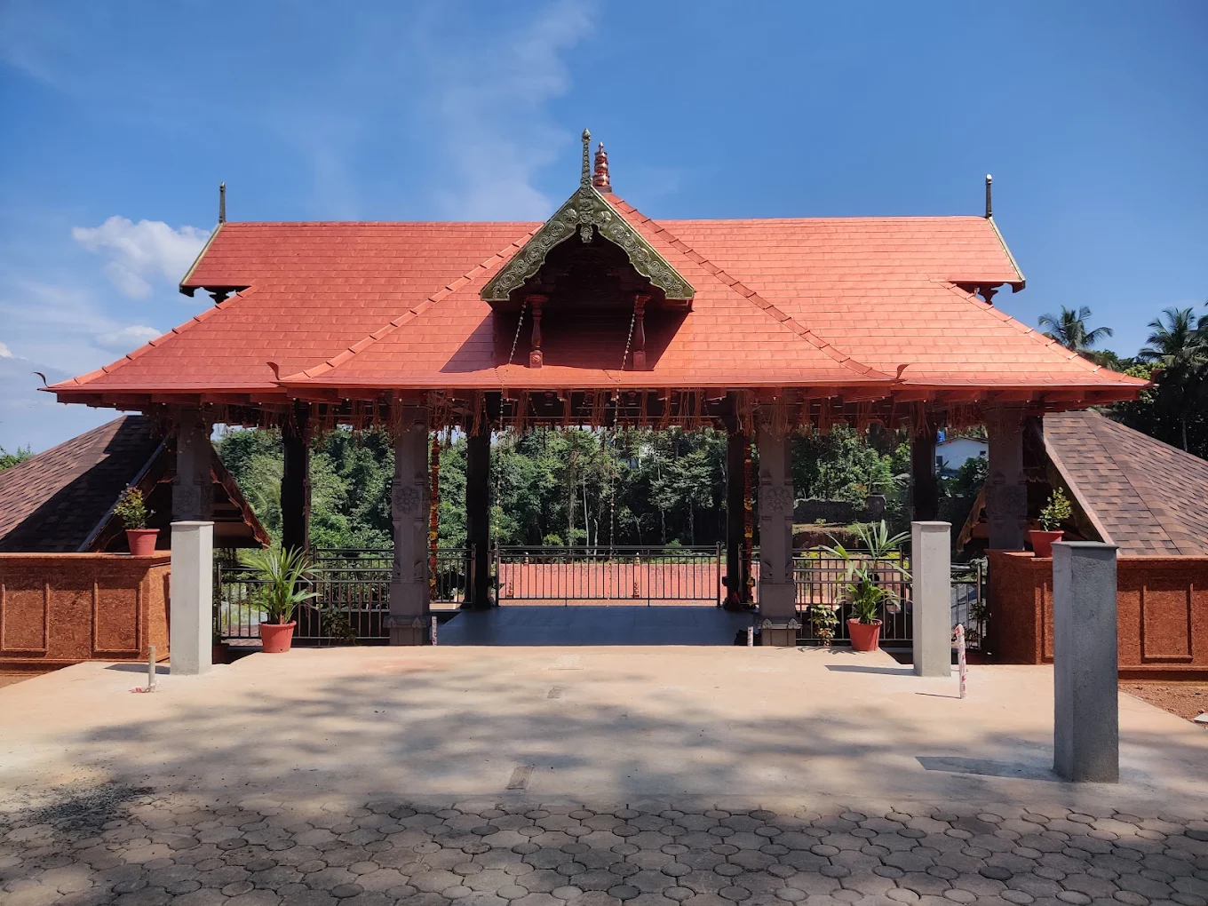 Sree Kadampuzha Bhagavthy Temple entrance view