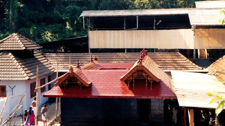 Pilgrims at Kadampuzha Bhagavathy Temple