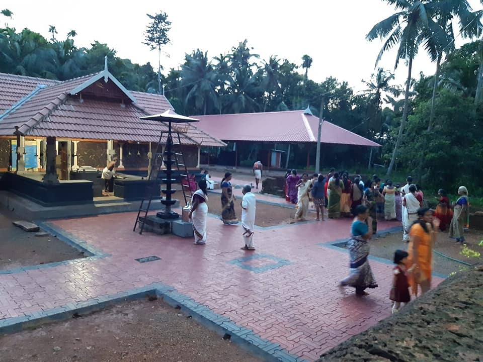 West Pattissery Sree Vishnu temple in Kerala