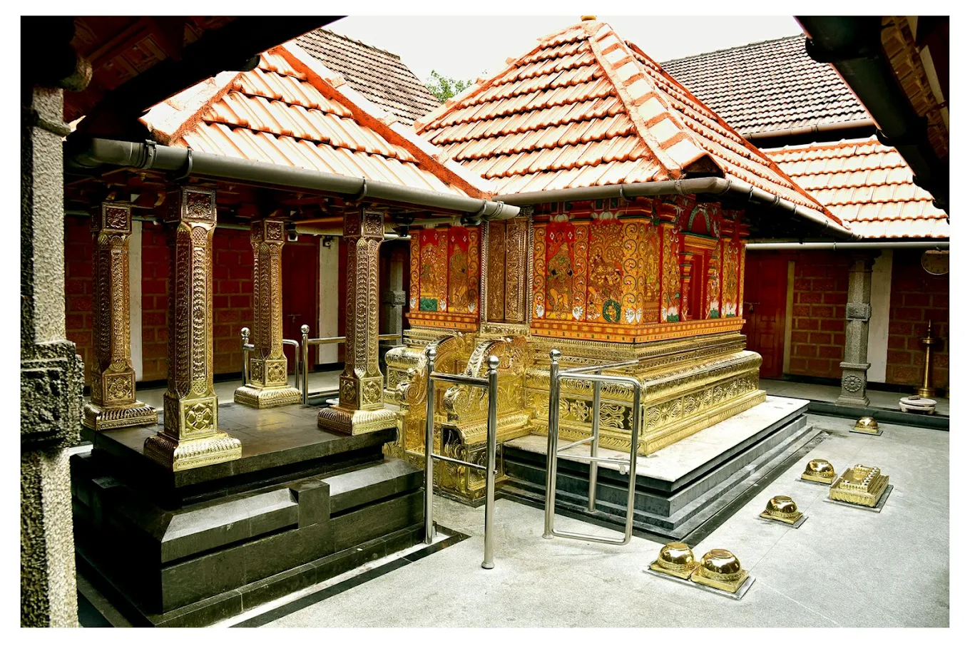 Entrance of Sree Krishna Temple Palakkad