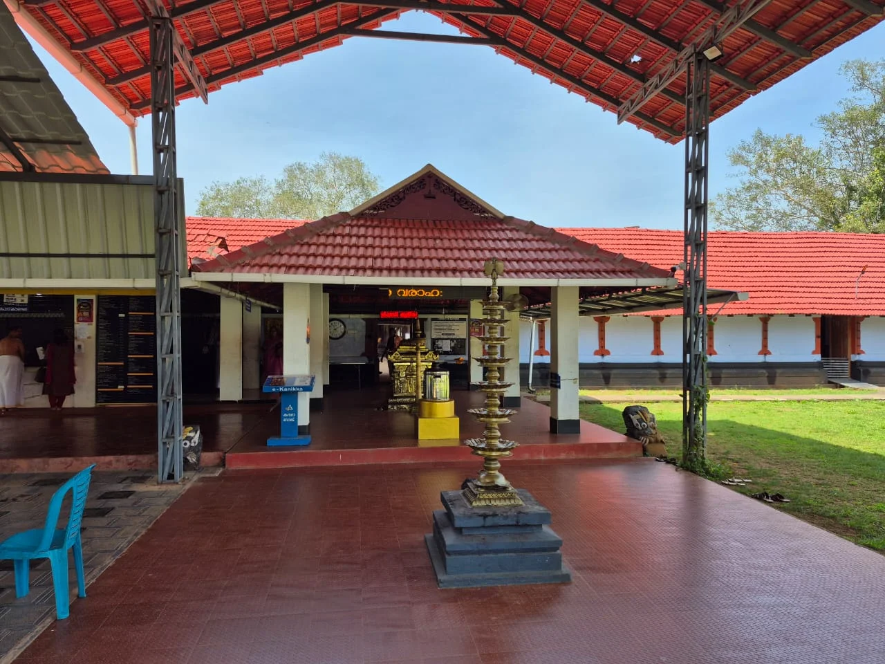 Panniyoor Varaha Moorthy Temple shrine Palakkad