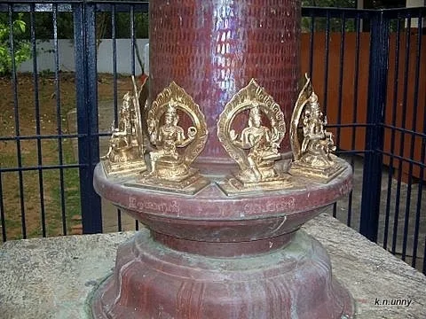 Devotees participating in annual festival rituals at Narasimha temple Palakkad