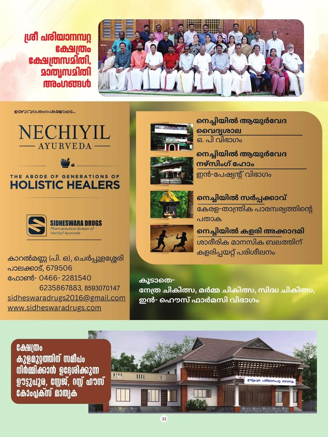 Festival crowd enjoying cultural events at Pariyanampatta Pooram