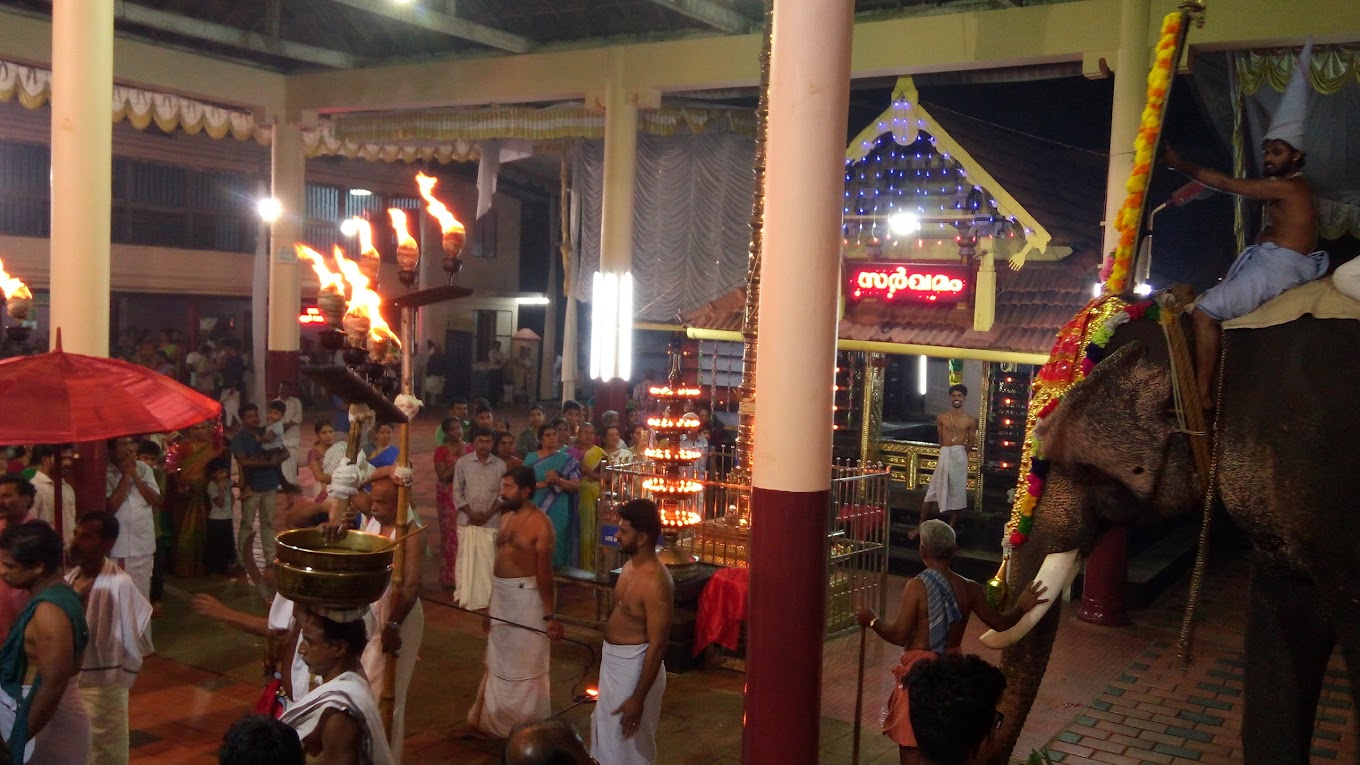 Manarkkad Pooram Udayurkunnu Bhagavathy Temple Palakkad Kerala