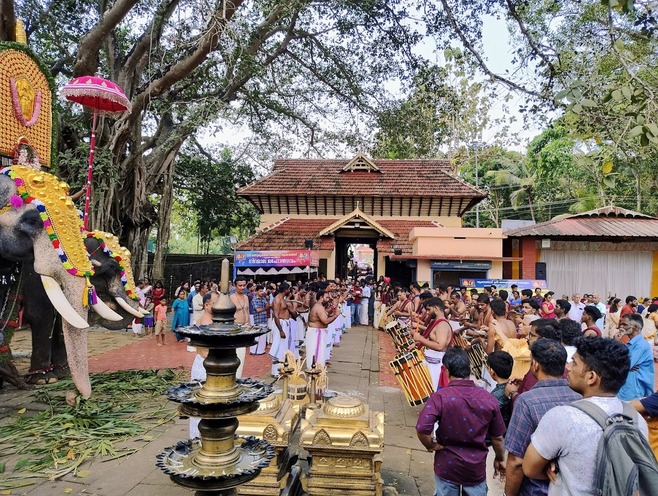 Utsavam Randu Moorthy Temple Thrikkangode Palakkad Kerala