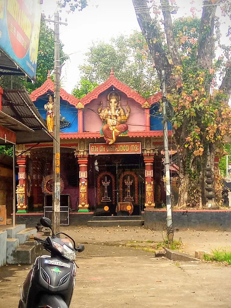 Lord Ganesha at Moorthitta Temple in Aranmula