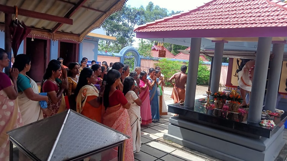 Elamannoor Sree Narayana Temple in Kerala