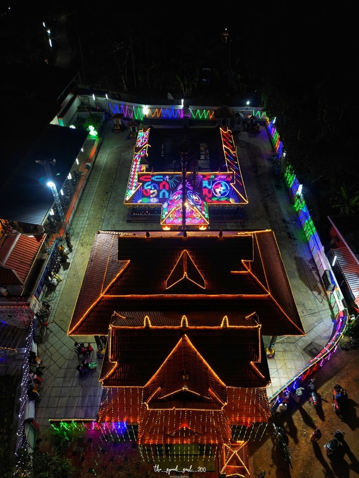 Neervilakom Sree Dharmasastha  Temple in Kerala