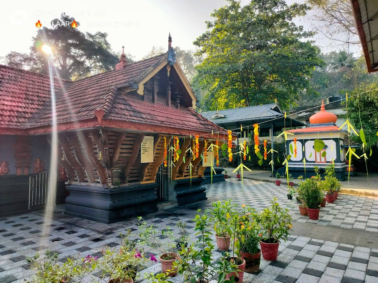 Madamon Hrishikesha  krishna Temple Pathanamthitta