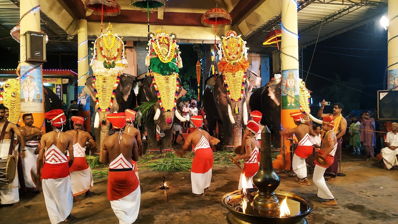 Thiruvathira Arattu Mahotsavam Kalanjoor Mahadeva Temple Pathanamthitta Kerala