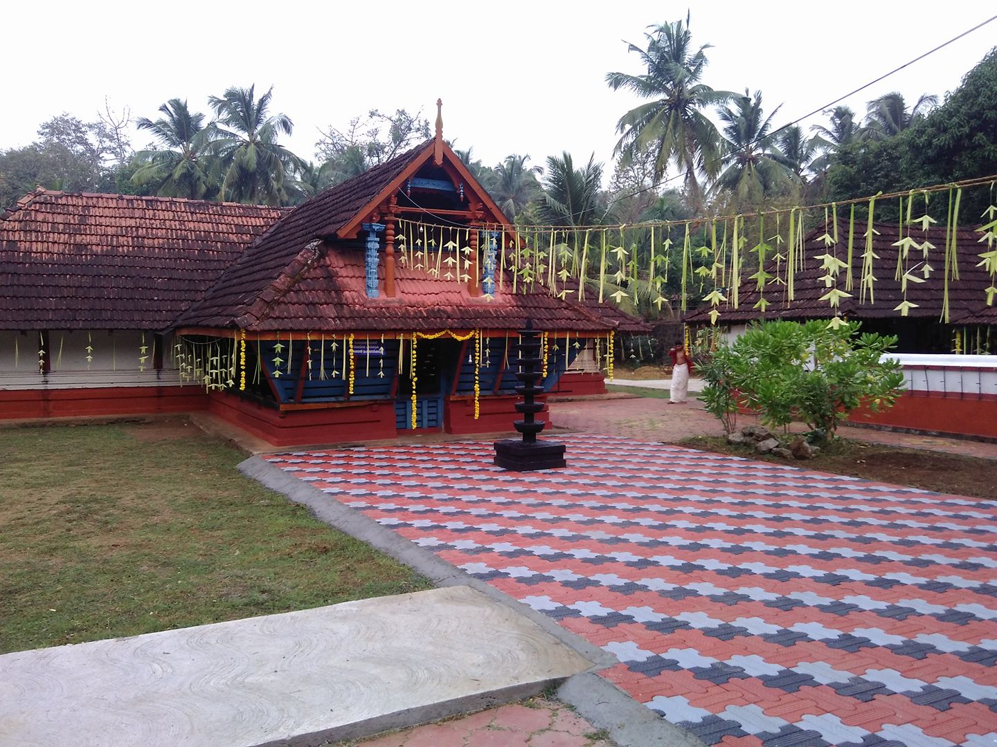 Anjumoorthy Vishnu Temple