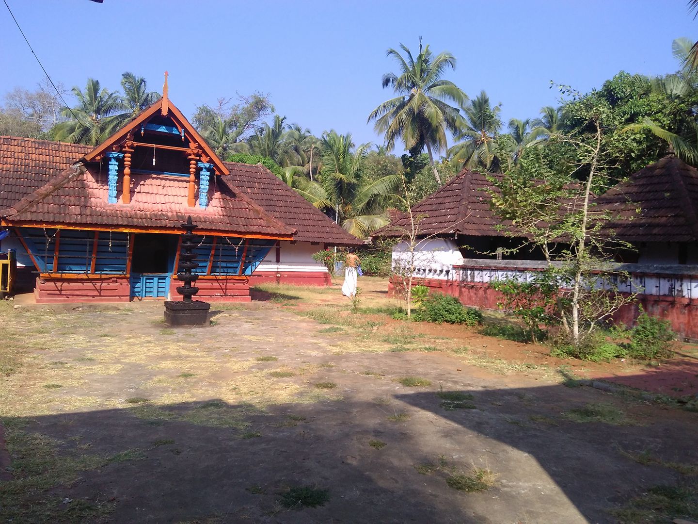 Anjumoorthy Vishnu Temple in Kerala