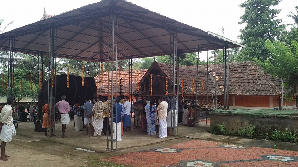 Images of Thrissur Moorkkamkulangara Shiva Vishnu  Temple