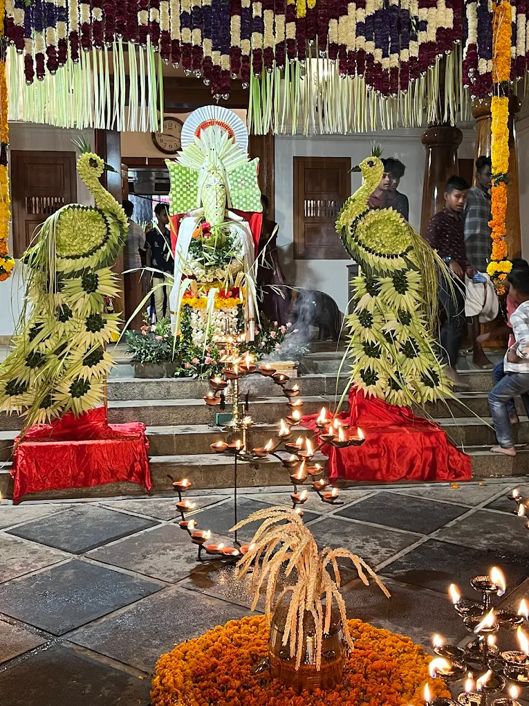 celebration at Avanangattil Kalari Vishnumaya Temple