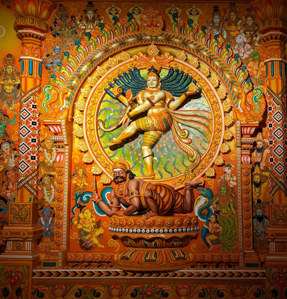 Spiritual ambiance inside Sree Vishnumaya Swami Temple