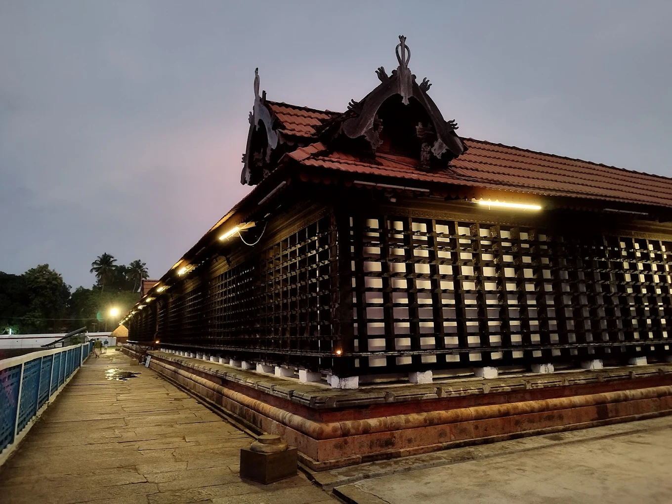 mandapam at Sree Koodalmanikyam Temple